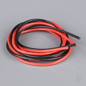 Silicone Wire 14AWG 1M Black/1M Red (400 Strands OD3.5mm)