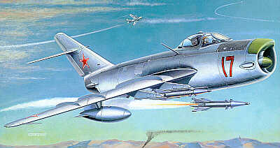 Smer Mikoyan MiG-17PF/PFU/Lim 6 1:48 Scale