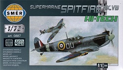 Smer Supermarine Spitfire Mk.VB with etched parts 1:72 Scale
