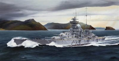 Trumpeter Prinz Eugen 1942 1:700 Scale