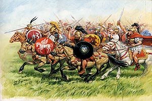 Zvesda Republican Roman Cavalry 1:72 Scale Figures