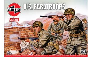 Airfix WWII US Paratroops 1:76 Scale Vintage Classics