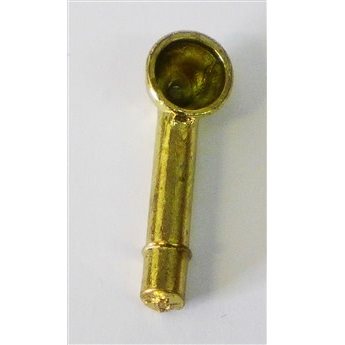 Cowl Vent Brass Plated 12mm