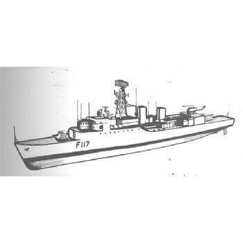 HMS Ashanti Model Boat Plan
