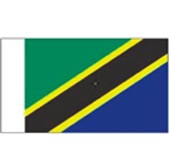 BECC Republic of Tanzania Flag 75mm