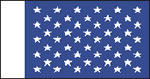 USA Naval Jack 50 Stars Present Day