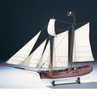 Amati Adventure Pirate Ship 1760 1:60 Scale Model Ship Kit