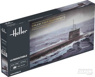 Heller U-Boot S/M Redoutable 1:400 Scale