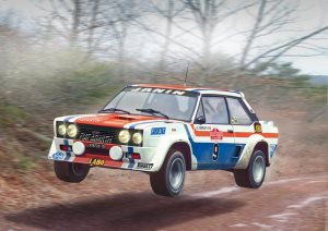 Italeri Fiat 131 Abarth 1977 Sanremo Rally Winner 1:24 Scale