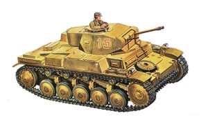 Italeri PZKPFW II Ausf F 1:72 Scale