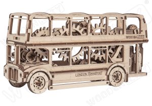 Wooden City London Bus