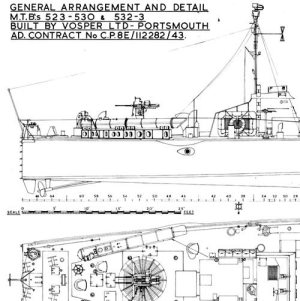 Vosper 73ft Type 2 Model Boat Plan