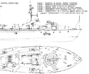 Vosper 73ft MTB Model Boat Plan