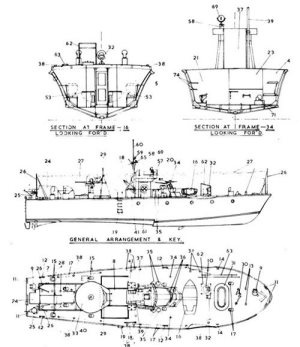 70ft Target Towing Boat Model Boat Plan