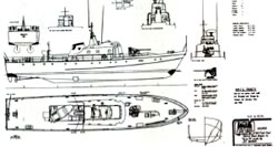 Marine Modelling International Plan HMTS Trinity