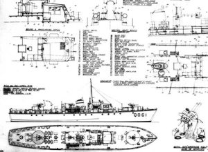 Fairmile 'Canadian' MTBs Model Boat Plan MAR2267 - Marine Modelling ...