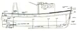 Tina Jane Model Boat Plan