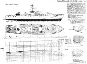 Fairmile F Model Boat Plan MAR2342 - Marine Modelling International ...
