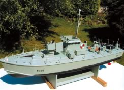 Gay Class Fast Patrol Boat Model Boat Plan