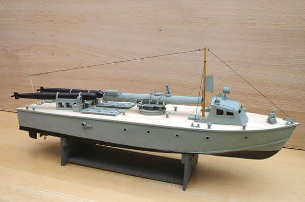 Bloodhound Model Boat Plan
