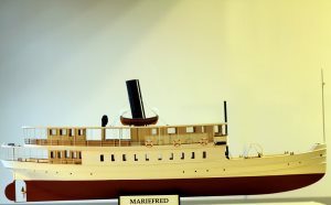 Nordic Class Boats Mariefred Swedish Passenger Ship 1:32