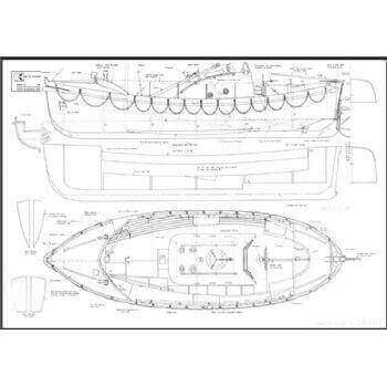 Liverpool Lifeboat Model Boat Plan