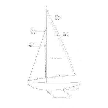 Lancet Racing Yacht Model Boat Plan
