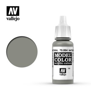 Vallejo Model Color Natural Steel 17ml