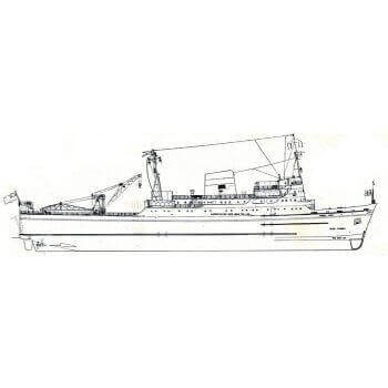 MV Bardic Steam Passenger Ferry Model Boat Plan