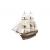 Occre Bounty with Cutaway Hull Section 1:45 Scale Model Ship Kit - view 1