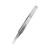 Modelcraft Flat Rounded Stainless Steel Tweezers (120mm) #2A - view 1