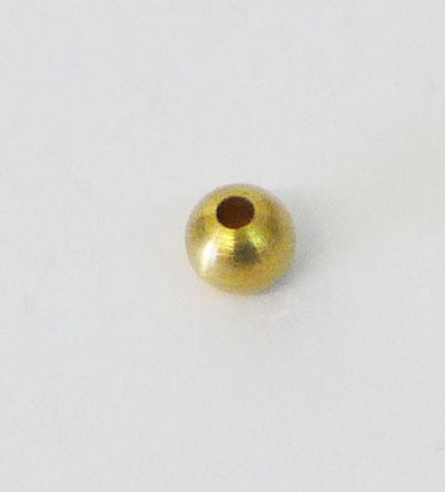 Drilled Brass Balls 3mm (10)