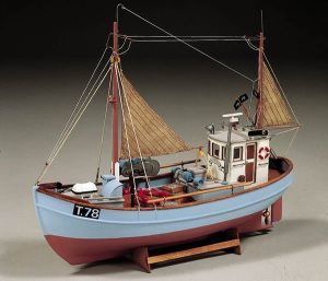  Norden static display wooden model boat kit Cornwall Model Boats Ltd