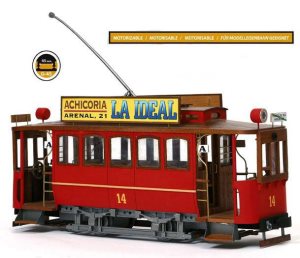 Occre Madrid Tram Cibeles 1:24 Scale Model Kit