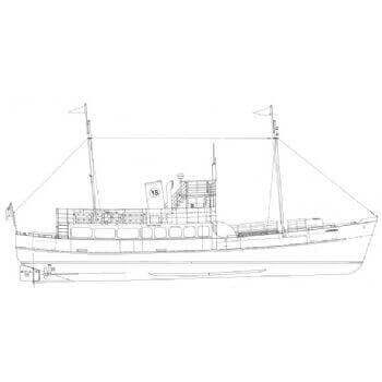 MV Whitby Abbey Model Boat Plan