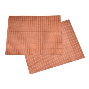 Set of Copper Hull Plates 6x19mm 1:64 Scale