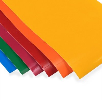604 Clear, Coloured PVC Sheets