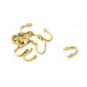 Brass Shackle Without Pin 6 x 4mm (10)