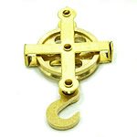 RB Model Single Gin Block with Cargo Hook 8mm Diameter