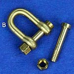 Shackle 12.2x7.6 with Pin & Nut (4)