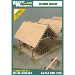 Work Shed 1:87 Scale