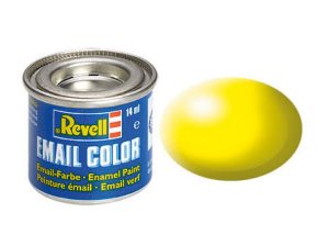 Revell #312 Luminous Yellow Silk 14ml Enamel