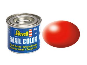 Revell #332 Luminous Red Silk 14ml Enamel
