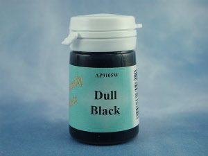 AP9105W Dull Black Acrylic Paint 18ml