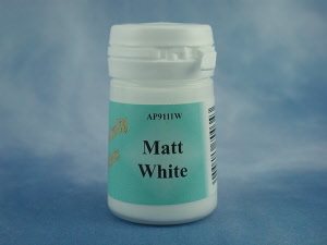 AP9111W Matt White Acrylic Paint 18ml