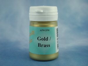 AP9125W Gold/Brass Acrylic Paint 18ml