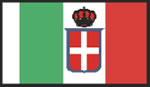 BECC Italy Ensign 1861-1946 125mm