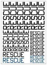 BECC Rescue Text Black