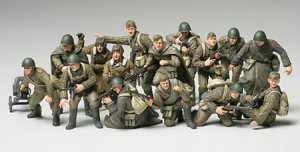 Tamiya Russian Infantry and Tank Crew 1:48 Scale