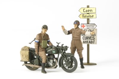 Tamiya BSA M20 Motorcycle with Military Police 1:35 Scale